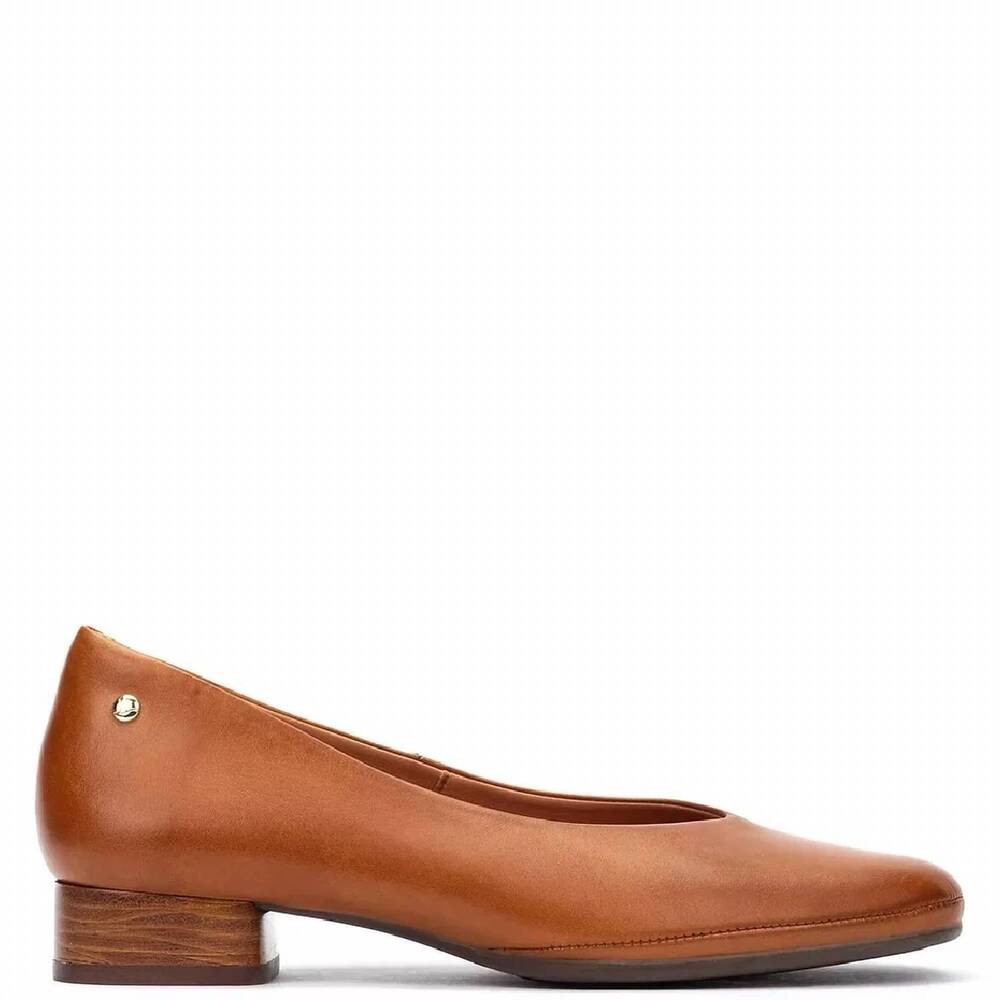 NEW PIKOLINOS women's ubeda pumps in tan